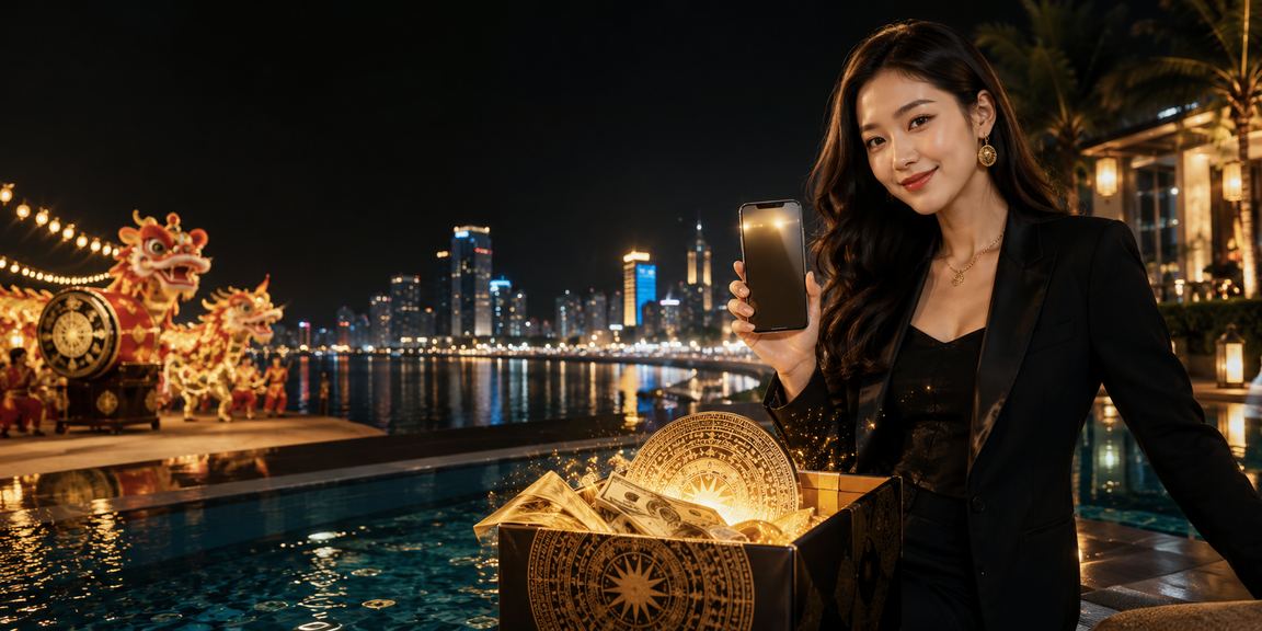 Người chơi sử dụng ứng dụng cá cược tại lễ hội Đà Nẵng