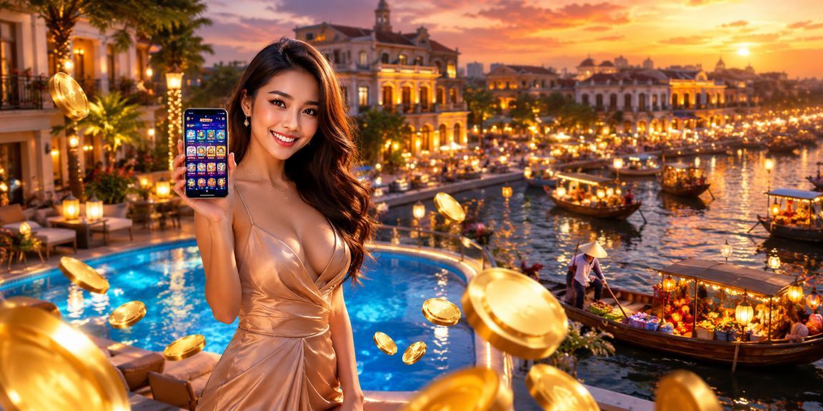Khung cảnh sòng bài và biển tại Hà Nội với giao diện pm893 hiện đại
